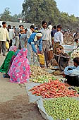 Khajuraho village - the market 